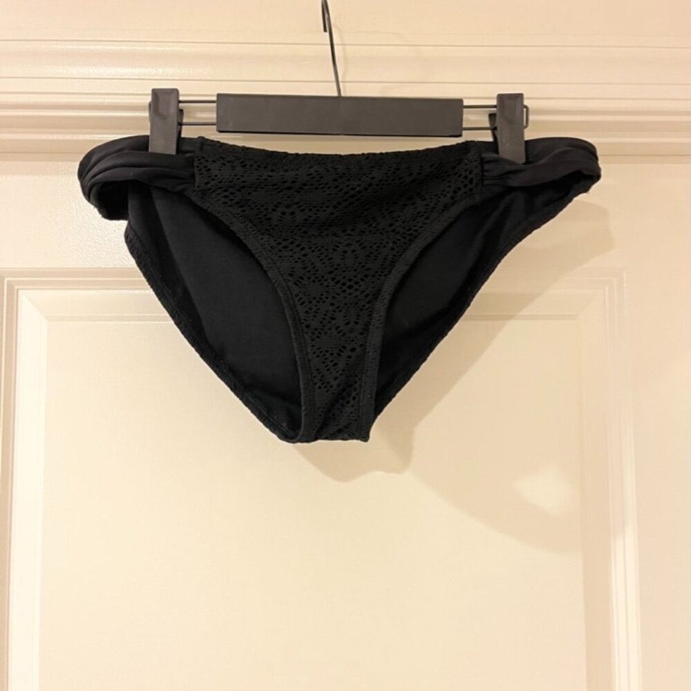 Black Lace Bathing Suit Bottoms